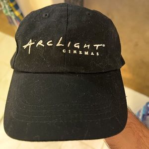 Arclight Cinemas black adjustable dad hat